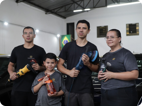Família Kings Detailer apaixonada pelo o que faz